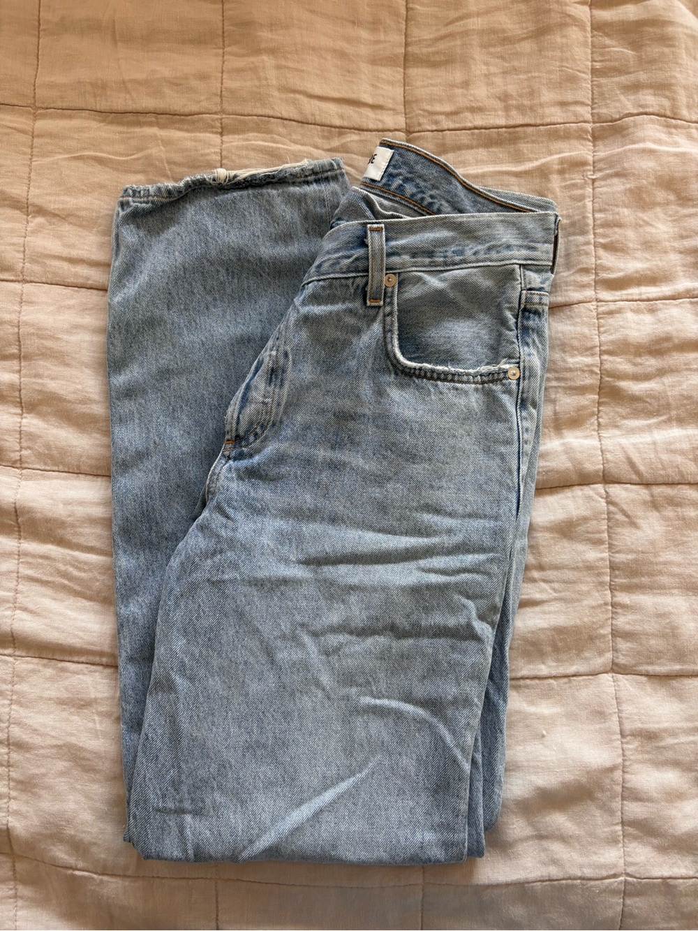 Agolde Criss Cross Upsized Jean - Picture 3 of 3